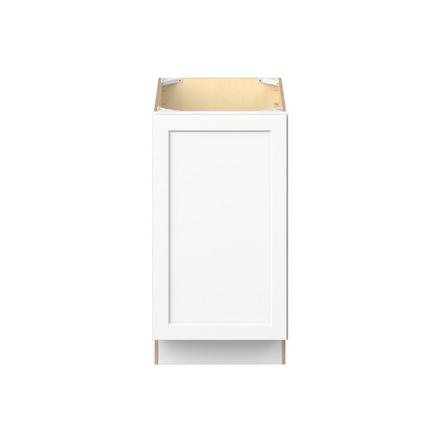 Baxley 18 in. Painted Pure White Pull Out Base Cabinet Baxley 18 in. Painted Pure White Pull Out Base Cabinet