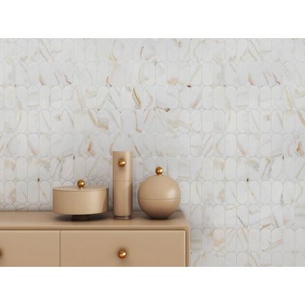 Marquise Oval Recycled Glass Mosaic Marquise Oval Recycled Glass Mosaic
