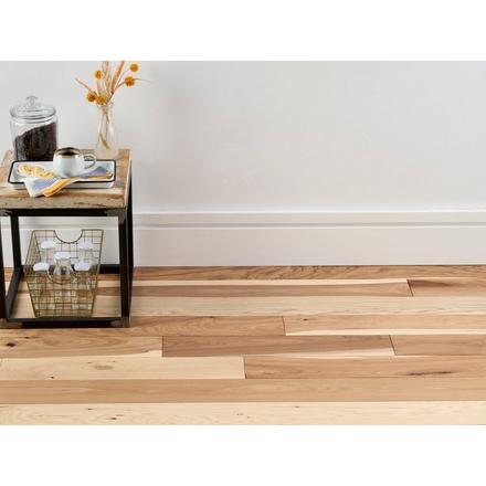 Natural Hickory Smooth Solid Hardwood Natural Hickory Smooth Solid Hardwood