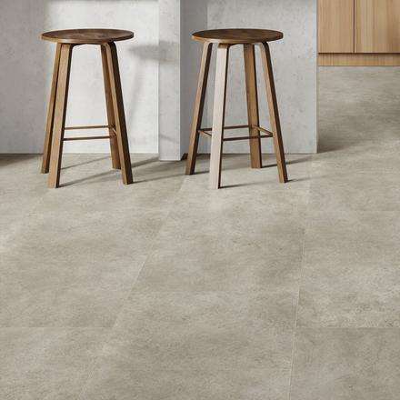 Torino Grigio Waterproof Rigid Core Luxury Vinyl Tile - Foam Pad Torino Grigio Waterproof Rigid Core Luxury Vinyl Tile - Foam Pad