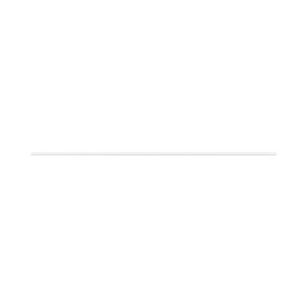 Baxley 96 x 0.2in. Painted Pure White Plywood Cabinet Scribe Molding Baxley Scribe Molding