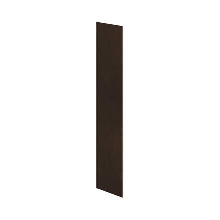 Baxley 24 x 96in. Stained Cocoa Plywood Cabinet Refrigerator End Panel Baxley Cabinet Refrigerator End Panel