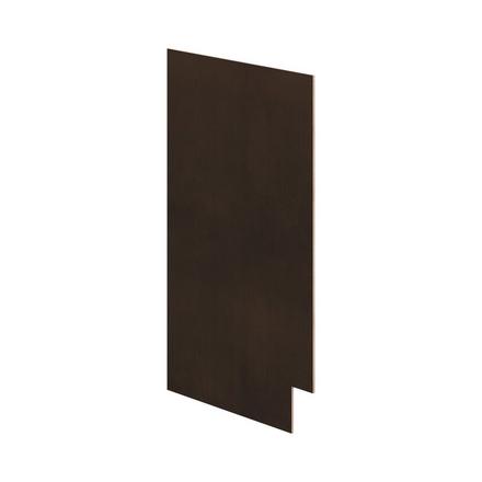 Baxley 23.25 x 34.5in. Stained Cocoa Plywood Cabinet End Panel Baxley Cabinet End Panel