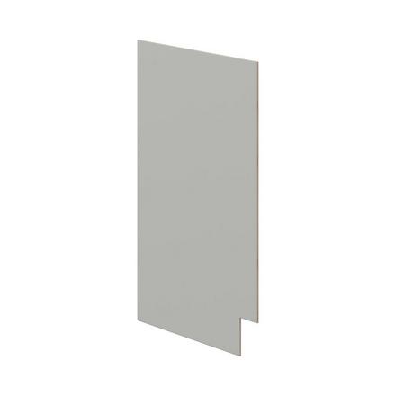 Baxley 23.25 x 34.5in. Painted Whisper Gray Plywood Cabinet End Panel Baxley Cabinet End Panel