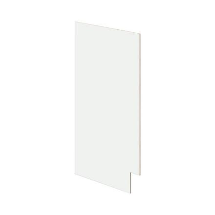 Baxley 23.25 x 34.5in. Painted Pure White Plywood Cabinet End Panel Baxley Cabinet End Panel