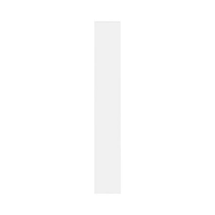 Peachtree 14.81x 96in. Painted Bright White Cabinet End Panel Peachtree Cabinet End Panel