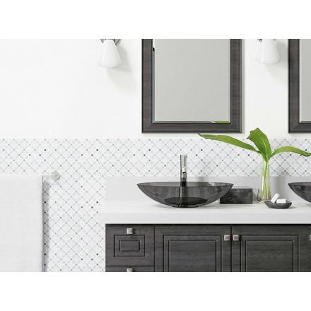 Bianco Carrara Thasos III Flower Mosaic Bianco Carrara Thasos III Flower Mosaic