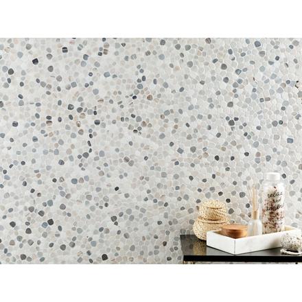 Dolomite Palssandro II Honed Pebble Mosaic Dolomite Palssandro II Honed Pebble Mosaic