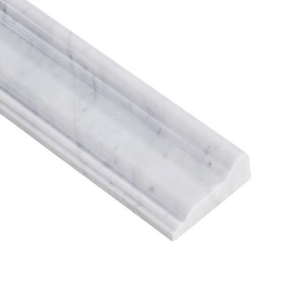 Bianco Carrara II Polished Chair Rail Bianco Carrara II Polished Chair Rail