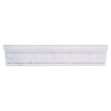 Bianco Carrara II Polished Chair Rail Bianco Carrara II Polished Chair Rail
