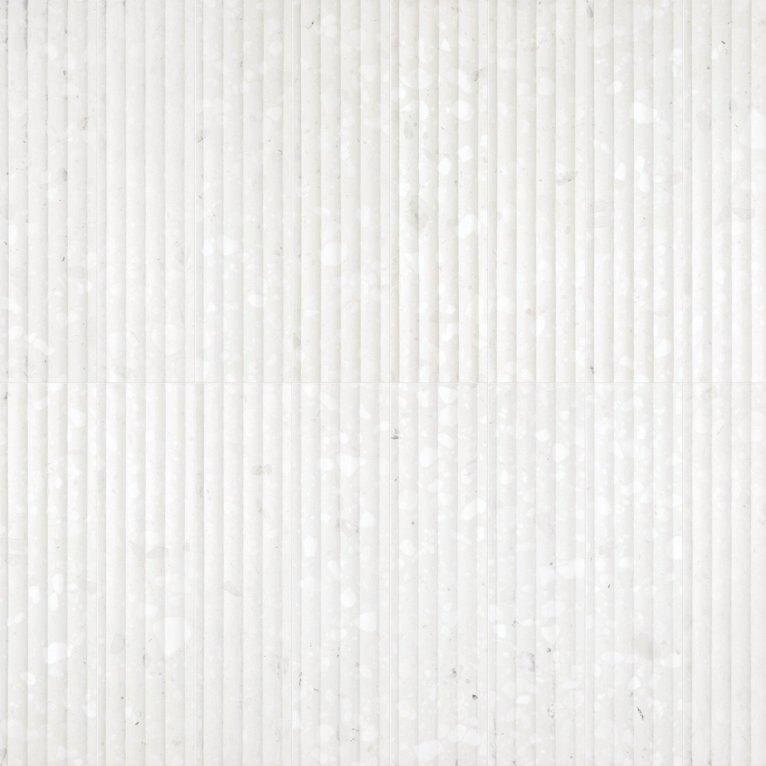 Marble Fluted Terrazzo Polished Tile