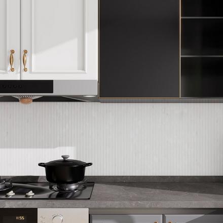 Marble Fluted Terrazzo Polished Tile Marble Fluted Terrazzo Polished Tile
