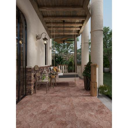 Terracotta Star Cross Matte Porcelain Tile Terracotta Star Cross Matte Porcelain Tile
