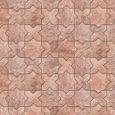 Terracotta Star Cross Matte Porcelain Tile Terracotta Star Cross Matte Porcelain Tile