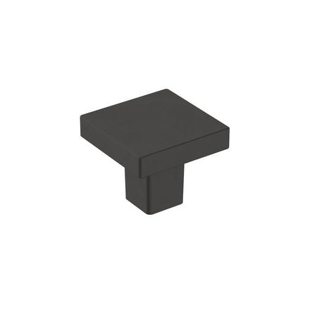 Monument 1-3/16 in. Matte Black Cabinet Knob Monument Cabinet Knob