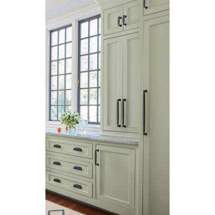 Stature 3 in. Center-to-Center Matte Black Cabinet Pull Stature 3 in. Center-to-Center Matte Black Cabinet Pull