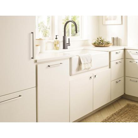 Monument 1-3/16 in. Satin Nickel Cabinet Knob Monument Cabinet Knob