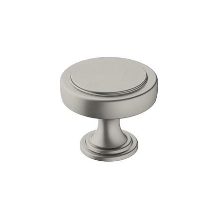 Exceed 1-1/2 in. Satin Nickel Cabinet Knob Exceed Cabinet Knob