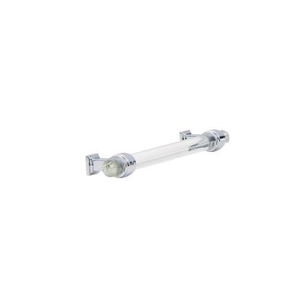 Glacio 6-5/16 in. Center-to-Center Clear and Polished Chrome Cabinet Pull Glacio Cabinet Pull