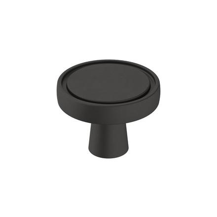 Destine 1-3/8 in. Matte Black Cabinet Knob Destine Cabinet Knob