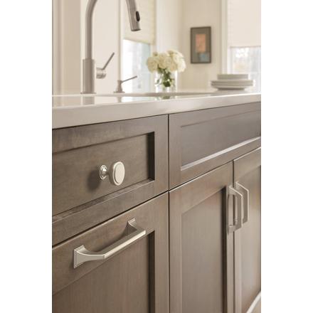 Exceed 3-3/4 in. Center-to-Center Satin Nickel Cabinet Pull Exceed Cabinet Pull