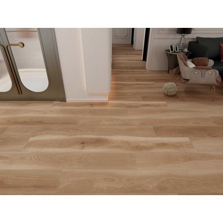 Hazelwood Waterproof Rigid Core Luxury Vinyl Plank - Cork Pad Hazelwood Waterproof Rigid Core Luxury Vinyl Plank - Cork Pad
