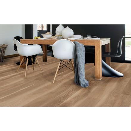Hazelwood Waterproof Rigid Core Luxury Vinyl Plank - Cork Pad Hazelwood Waterproof Rigid Core Luxury Vinyl Plank - Cork Pad