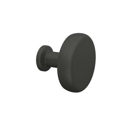 Factor 1-1/4 in. Matte Black Cabinet Knob Factor Cabinet Knob