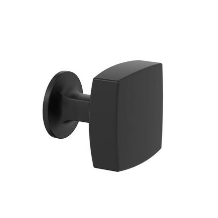 Everett 1-1/4 in. Matte Black Cabinet Knob Everett Cabinet Knob