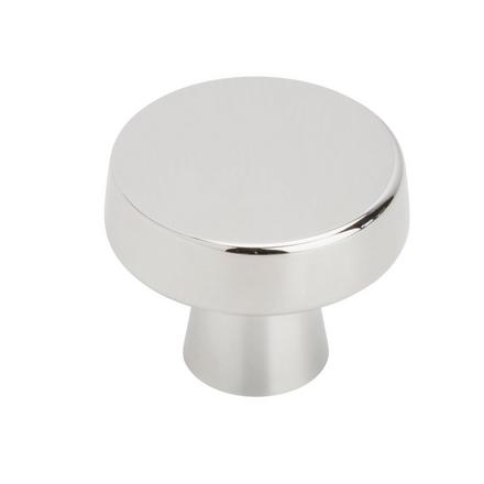 Blackrock 1-5/16 in. Polished Chrome Cabinet Knob Blackrock Cabinet Knob