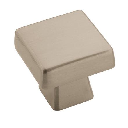 Blackrock 1-3/16 in. Satin Nickel Cabinet Knob Blackrock Cabinet Knob