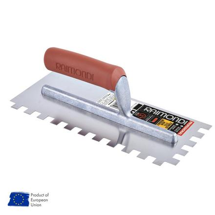 Raimondi Stainless Steel Square Notch Trowel Raimondi Stainless Steel Square Notch Trowel