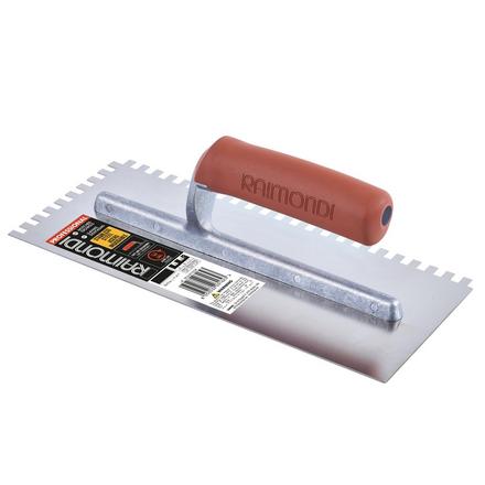 Raimondi Stainless Steel Rec Notch Trowel Raimondi Stainless Steel Rec Notch Trowel