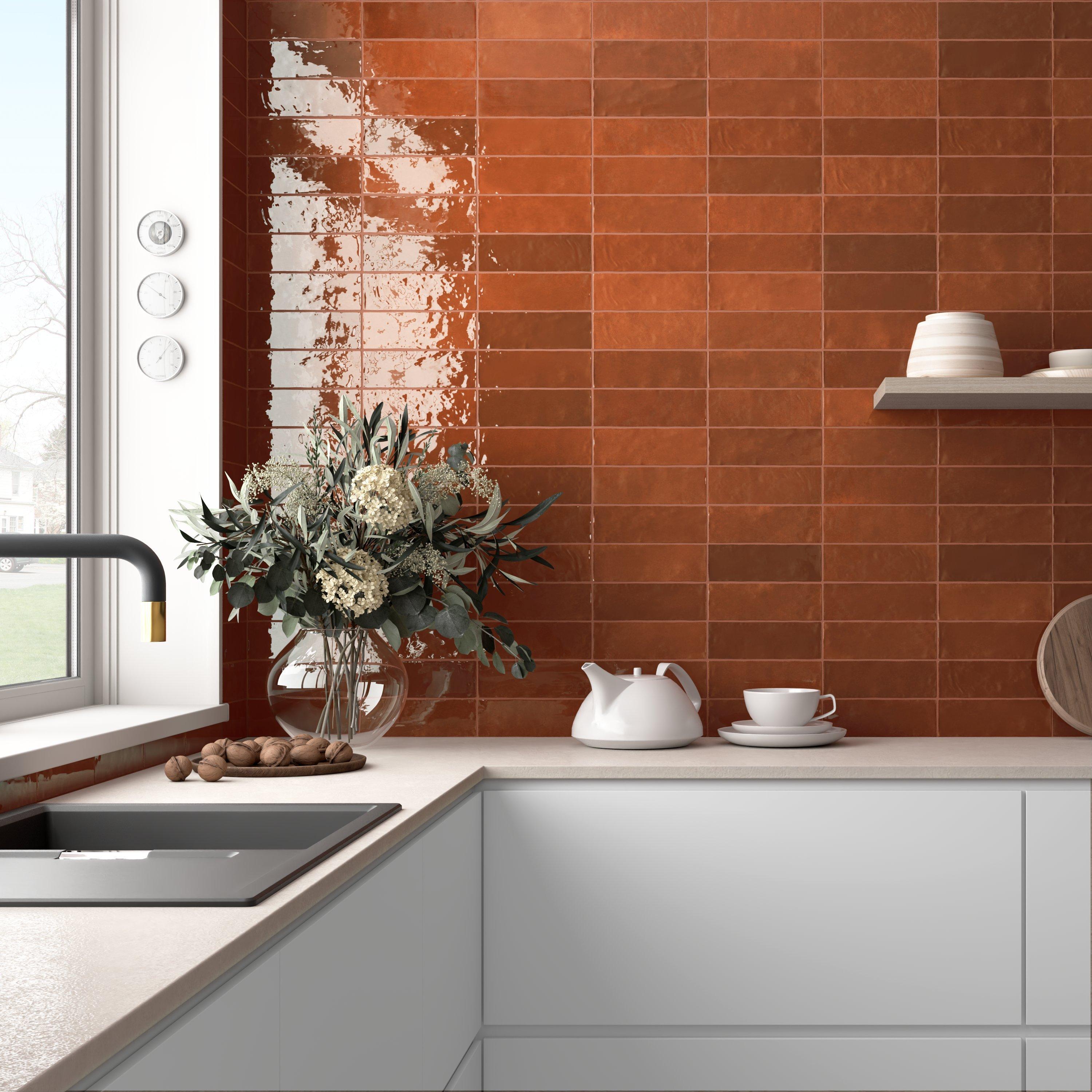 Zellige Burnt Sienna Ceramic