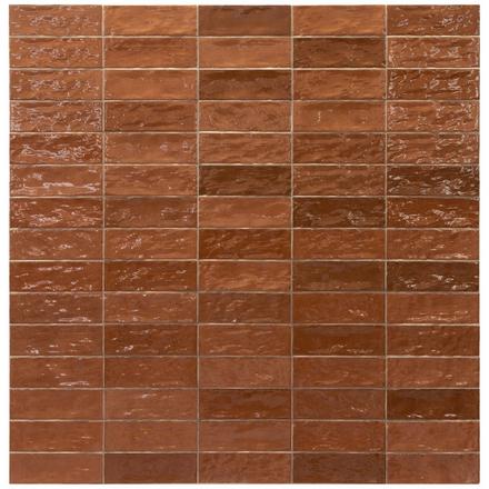 Zellige Burnt Sienna Ceramic Zellige Burnt Sienna Ceramic