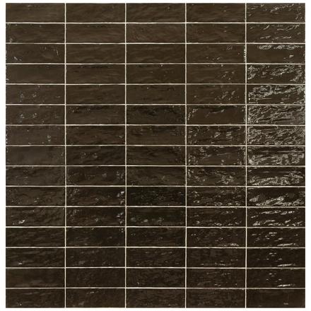 Zellige Cocoa Ceramic Tile Zellige Cocoa Ceramic Tile