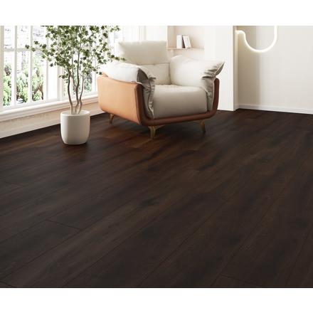 Midnight Cafe Waterproof Rigid Core Luxury Vinyl Plank - Cork Pad Midnight Cafe Waterproof Rigid Core Luxury Vinyl Plank - Cork Pad