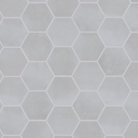 Luxe Smoke Hexagon Matte Porcelain Mosaic Luxe Smoke Hexagon Matte Porcelain Mosaic