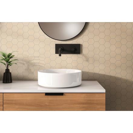 Luxe Dune Hexagon Matte Porcelain Mosaic Luxe Dune Hexagon Matte Porcelain Mosaic