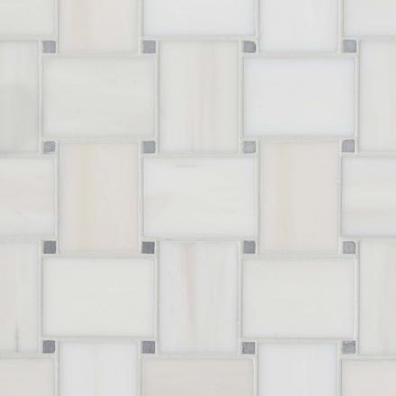 Skyfall II Dolomite Basketweave Honed Marble Mosaic Skyfall II Dolomite Basketweave Honed Marble Mosaic