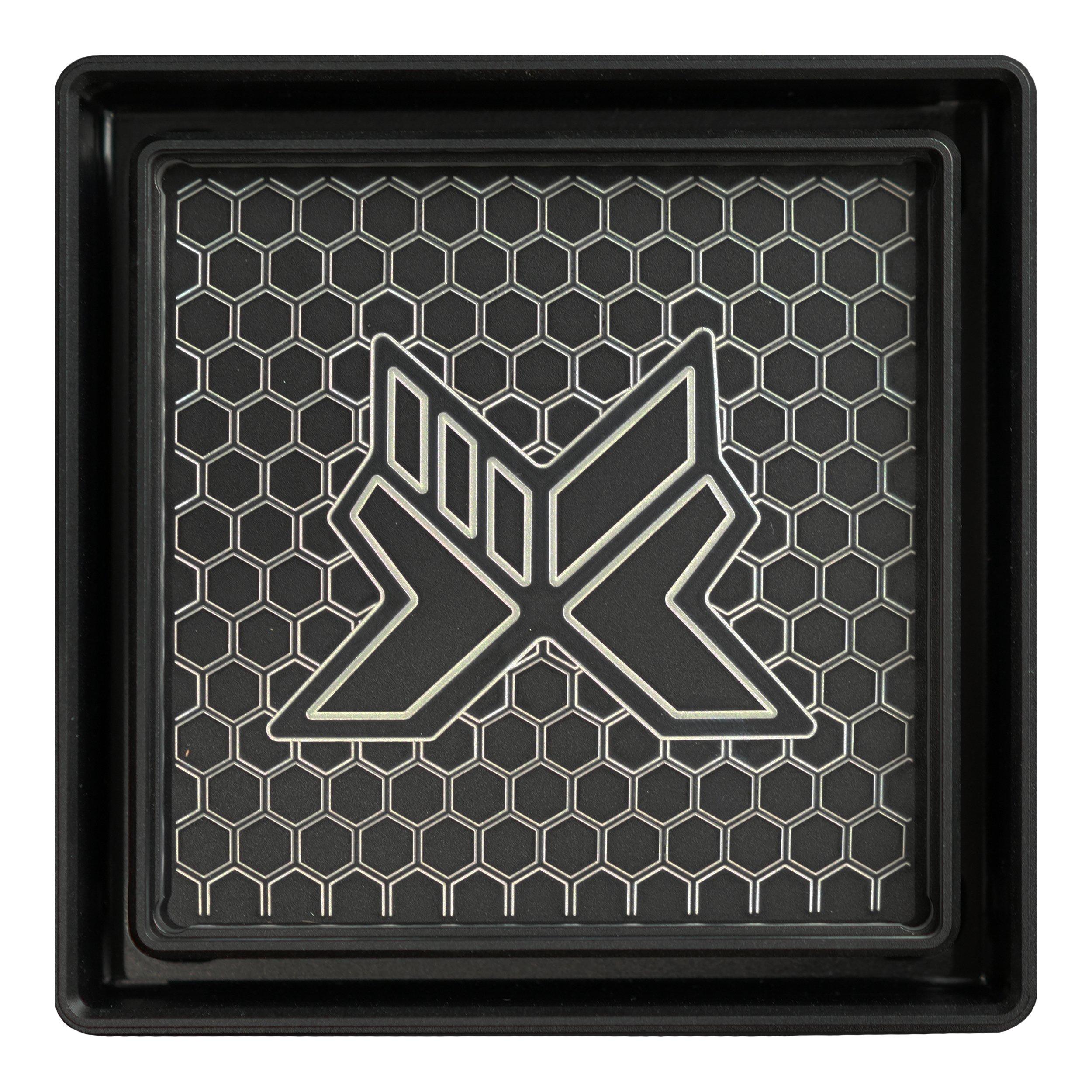 FloFX Tile-In 4in. Grate Matte Black