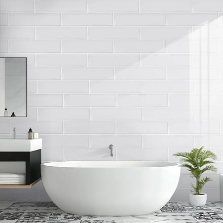 Pure Glass Snow Tile Pure Glass Snow Tile