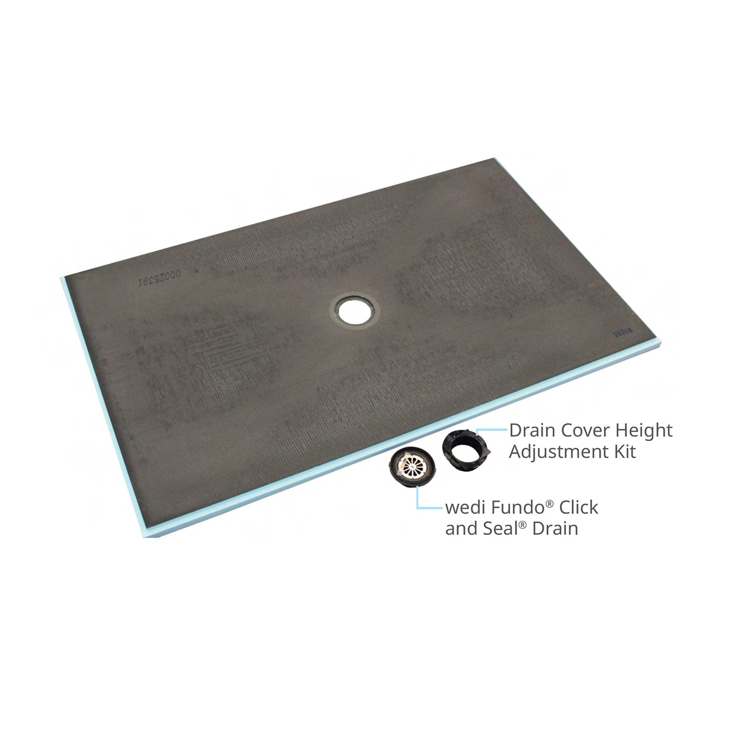 wedi Fundo 36in. x 60in. Shower Base