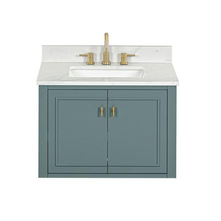 Arietta 31 in. Ocean Vanity with Quartz Top Arietta 31 in. Ocean Vanity with Quartz Top
