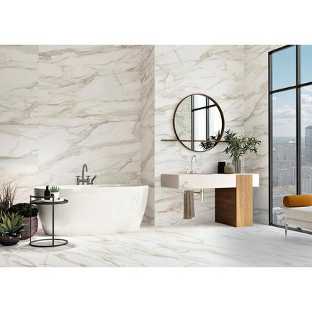 Artemis Gold Porcelain Satin Tile Artemis Gold Porcelain Satin Tile
