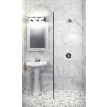 Caribbean Green II Hexagon Polished Marble Mosaic Caribbean Green II Hexagon Polished Marble Mosaic