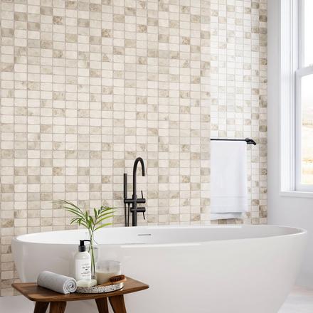Crema Velluto Soft Brick Polished Marble Mosaic Crema Velluto Soft Brick Polished Marble Mosaic