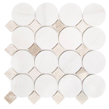 Crema Velluto Dolomite Maverick Marble Mosaic Crema Velluto Dolomite Maverick Marble Mosaic