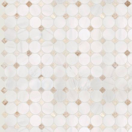 Crema Velluto Dolomite Maverick Marble Mosaic Crema Velluto Dolomite Maverick Marble Mosaic