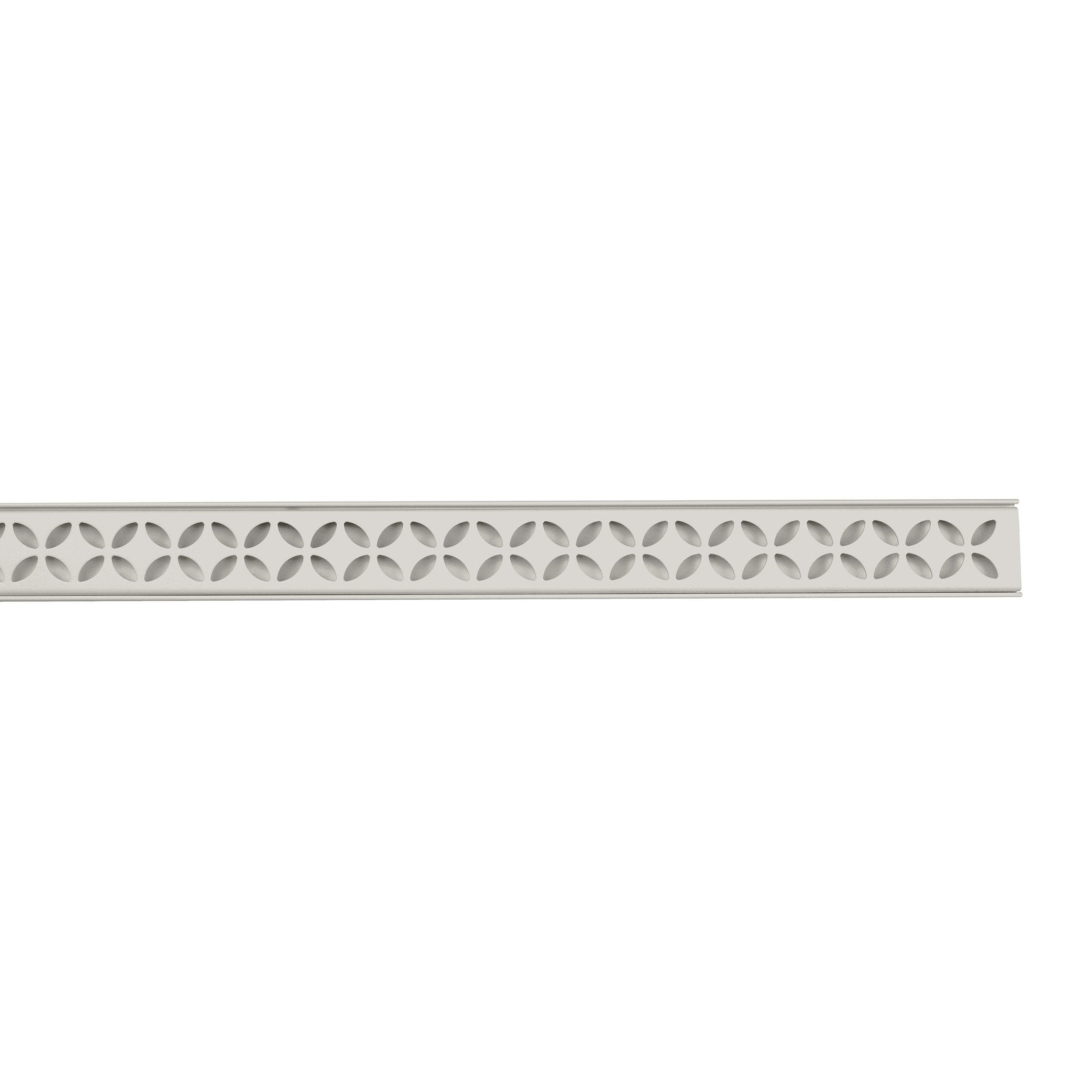 Schluter Kerdi-Line 4ft. Vario Greige Floral Linear Drain